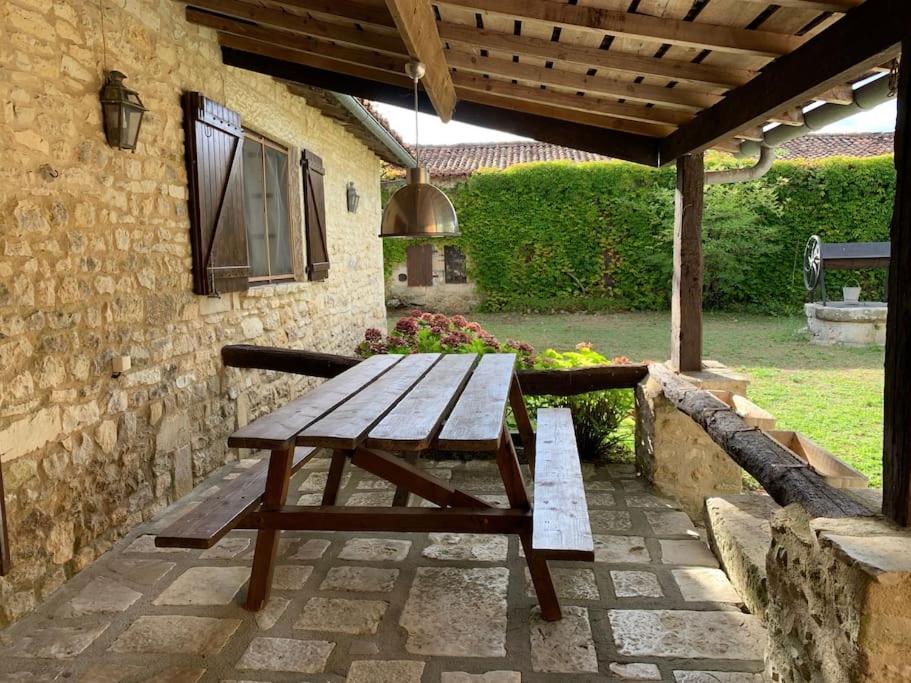 Uniquely Private Holiday Villa In The Charente Puyreaux Exteriör bild